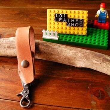 栃木レザー　ベンズ　ベルトループ　キーホルダー　
