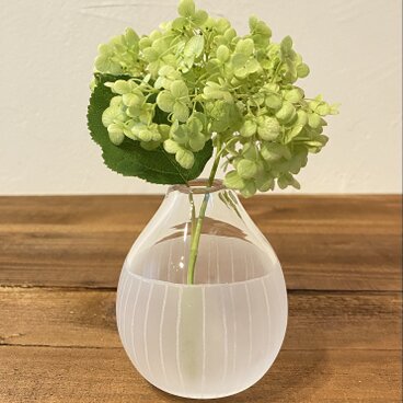 ストライプ一輪挿し