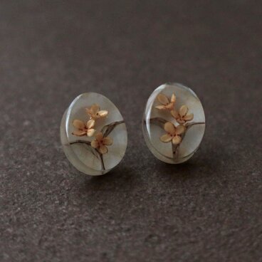Osmanthus pierce/earring