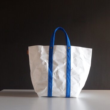 SHIRO TOTE(シロトート)Mサイズ -ブルー-