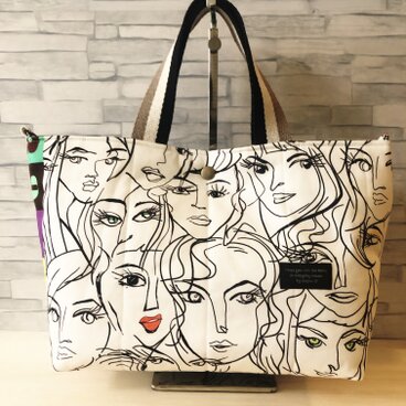 マチ広トートバッグ * SelfishLady