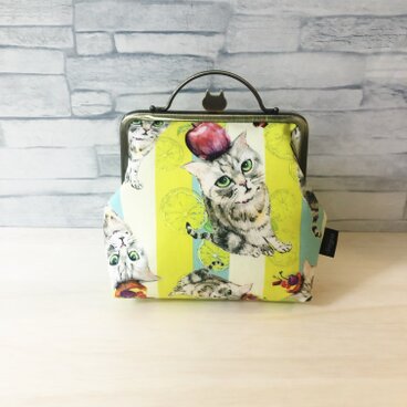 押し口金ポーチ* スイーツねこ