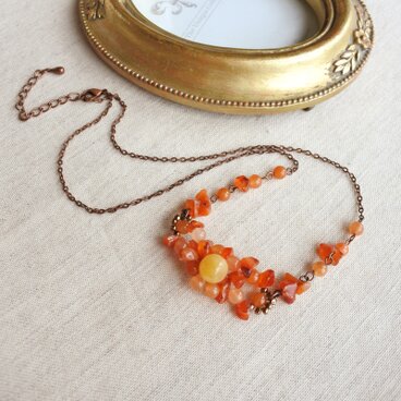 Autumn leaves ネックレス