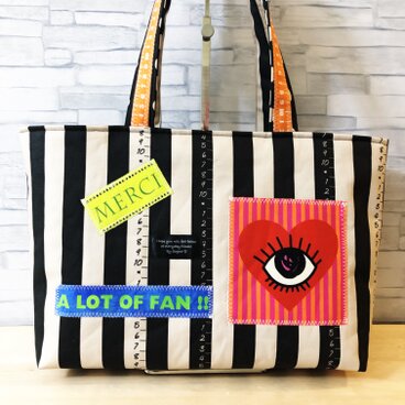 ☆オリジナル☆ミニトートバッグ *eyes（MERCI）