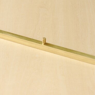 【T様専用】真鍮ペーパーウェイト：四角棒【真鍮つまみ】サイズオーダー