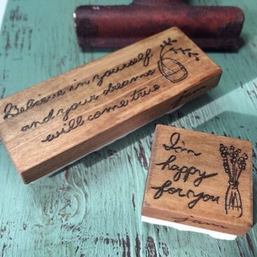 【売約済】Ｔさまオーダーはんこ　２点