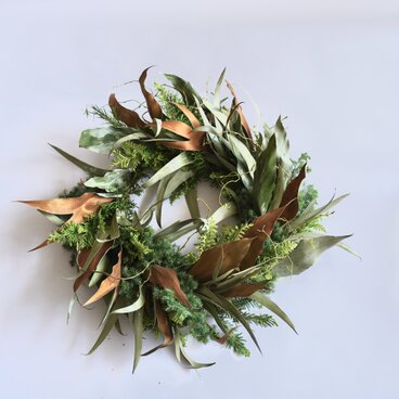 グレビレアとユーカリのリース