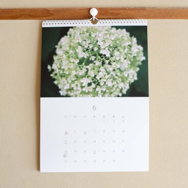 季節の壁掛けカレンダー2023