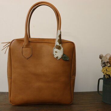 ナチュラルレザーbag＊