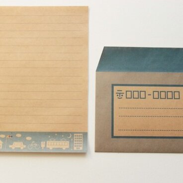 レターセット＊まち