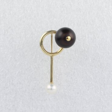photon 4 earring gold/black