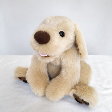 感動する抱き心地。重さ約3400g、命の重みを感じるぬいぐるみ・パトラン（ベージュ）