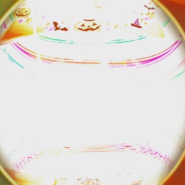 穏やかなでハロウィンな感じのイラスト風加工フォト