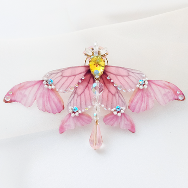 -蝶々の精- ブローチ『オーロラリウム -Aurorarium-』