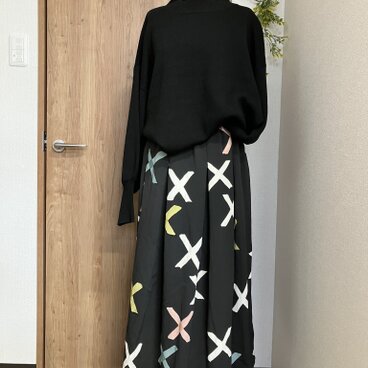 ▪️着物リメイク▪️昭和モダンなスカート▪️