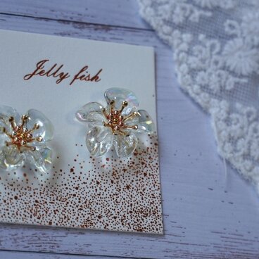 お花のアクセサリー