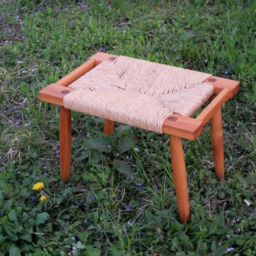 い草の座編みスツール