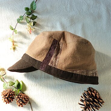 モカチョコワークキャップ