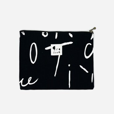 taiyouonko ポーチ（M・黒）