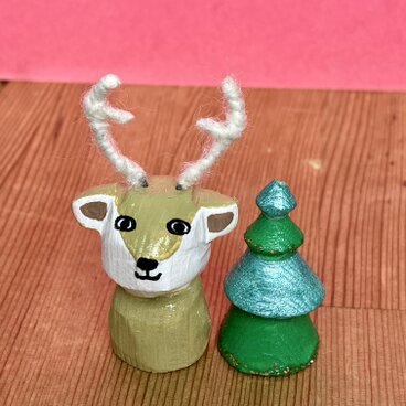 トナカイ&クリスマスツリーset