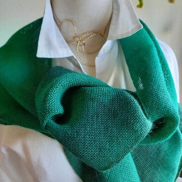 【手織り】ウール100％ストール