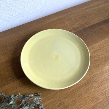 まめ皿　ミモザ