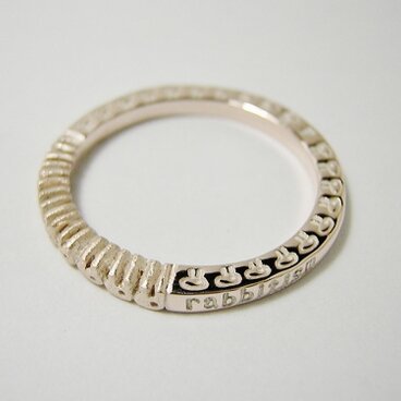 rabbitism ( mille±feuille ) pink silver　1～27号　うさぎ 指輪 リング ピンクシルバー