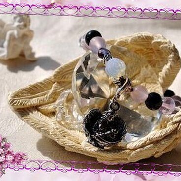 ローズオブマドンナ（オブシディアンオパール）