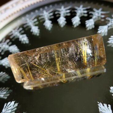 【特大】ルチルスモーキークォーツ ルース-a