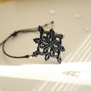 マクラメブレスレット＊曼荼羅