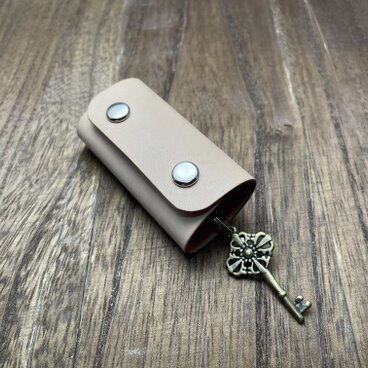 【受注制作】ミニ三つ折りキーケース