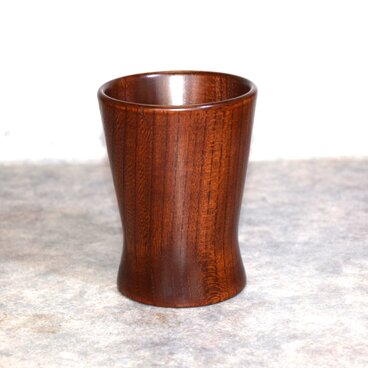 ケヤキのコップ