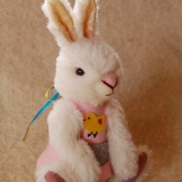 エプロンうさぎさん