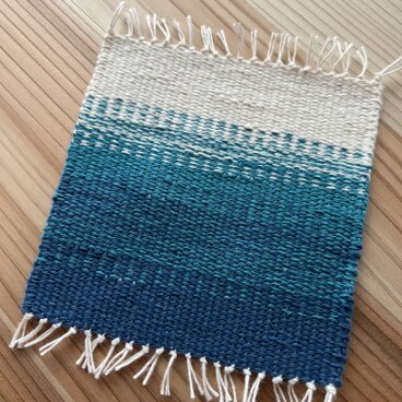 手織りコースター