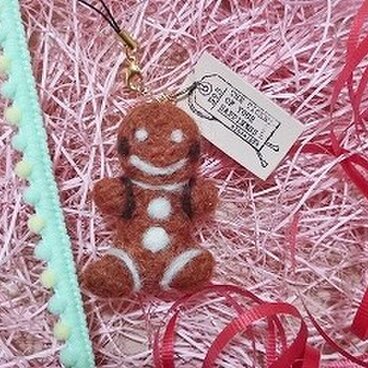 【ジンジャークッキーマン】ストラップ