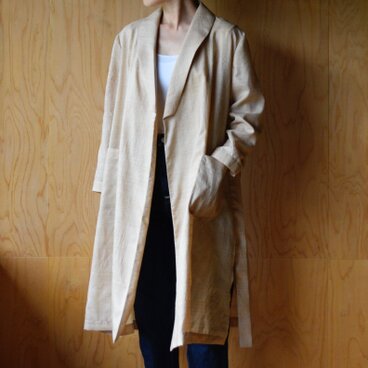 羽織　タッサーシルク１