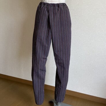 会津木綿のさっぱかま 縞