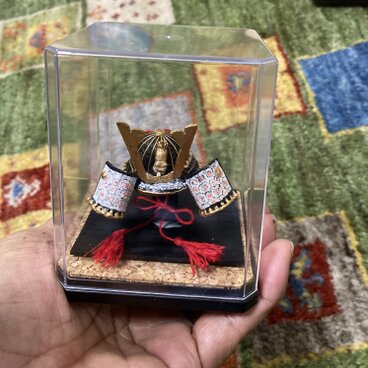 マイクロ兜飾り作品2（大谷さんver.）