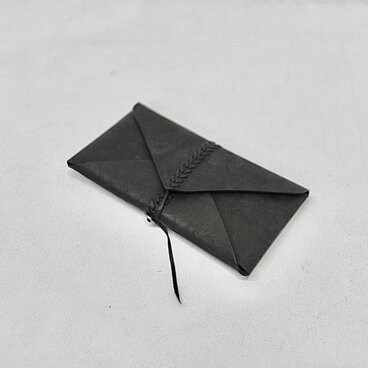 スリム長財布 -black-