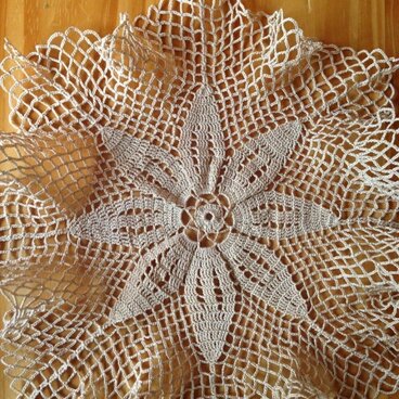 あたらしい光のドイリー