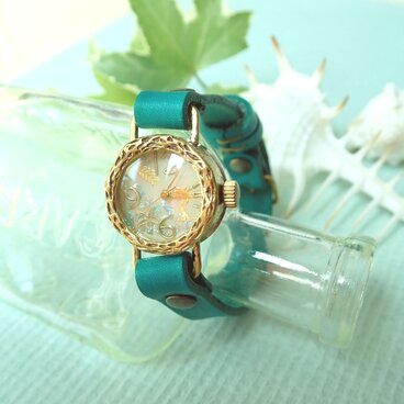 腕時計　～マリンブルーの風~