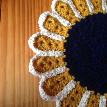 まるでお花畑  シートクッション