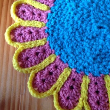 まるでお花畑  シートクッション