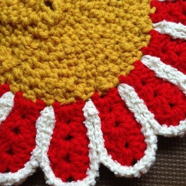 まるでお花畑  シートクッション