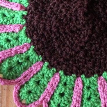 まるでお花畑  シートクッション