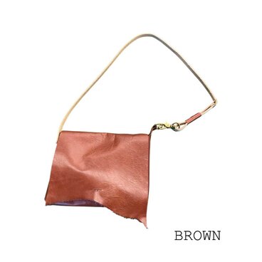 「ippi」『Explorer』サコッシュ/BROWN、キャメル、斜めがけ、ショルダーバッグ、本革、ナチュラル