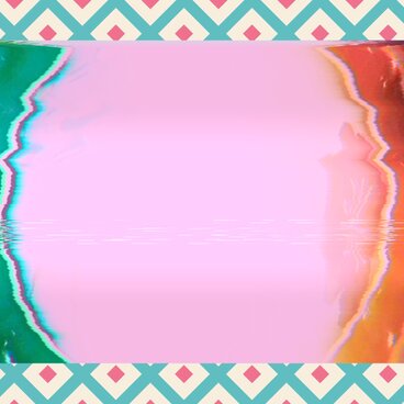 華やかでもゆったりした感じもあるイラスト・写真風加工写真・イラスト