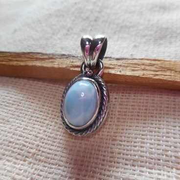 ラリマー　ペンダント