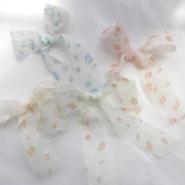 レースシフォン　フリルリボン  38ｍｍ　2ｍ