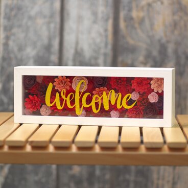 ロールフラワー（スリム）／welcome